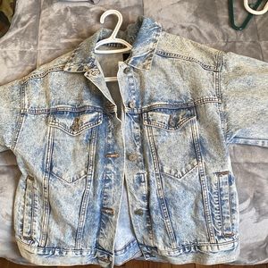 Urban Renewal Vintage Frosty Wash Denim Jacket